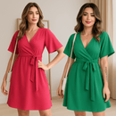 Vestido Bella em Tecido Premium |2 unidades|!