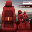 Kit Capa Banco de Carro Completo em Couro Legítimo Italian + BRINDE: Kit Tapete Completo!