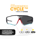 Óculos Fotocromático Cycle + BRINDE LUVA ULTRAGEL
