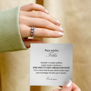 Para Minha Filha - Anel Anti Ansiedade